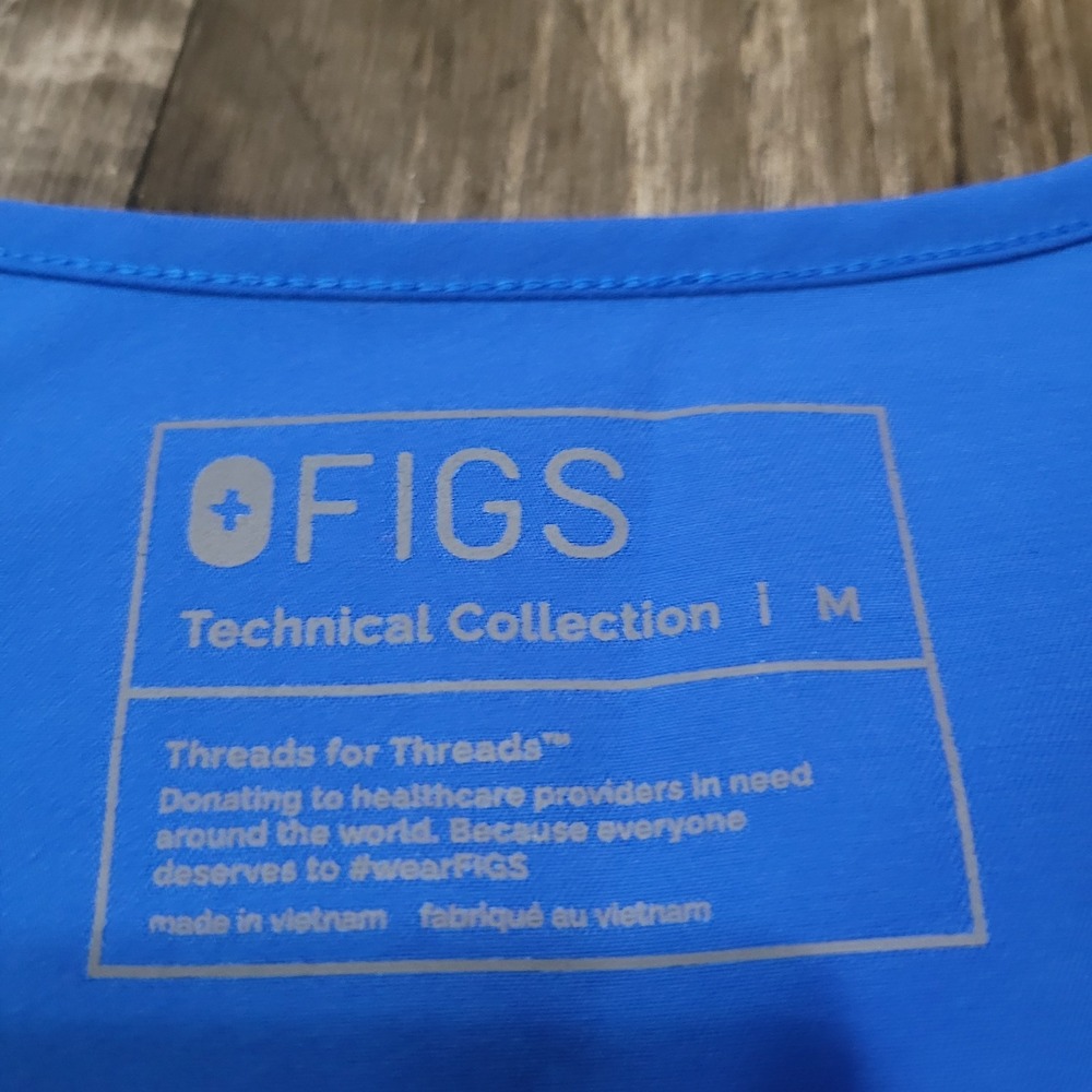 FIGS Axim Pants Mens Medium Blue Nurse Medical Scubs Set (Read Description) - Picture 5 of 16